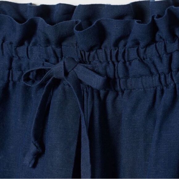 H&M Blue Linen Blend Pants(Size Small) - Picture 3 of 5
